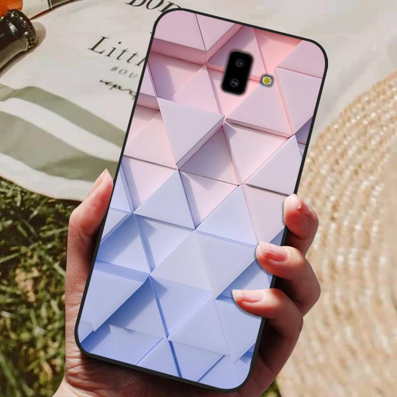 For Samsung J6 J6+ 2018 Case Silicon Back Cover Phone Case For Samsung Galaxy J6Plus 2018 J6+ J6 Plus J610 J 6 Soft Bumper Funda
