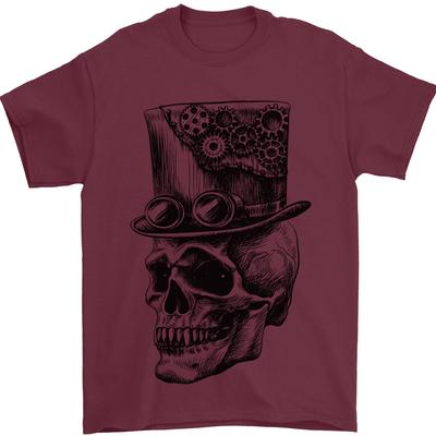 Steampunk Skull With Hat Unisex T-shirt