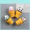 Animal Ice Cream Panda Magnetic Refrigerator Sticker Cute Pvc Decor For Kitchen And Home Use