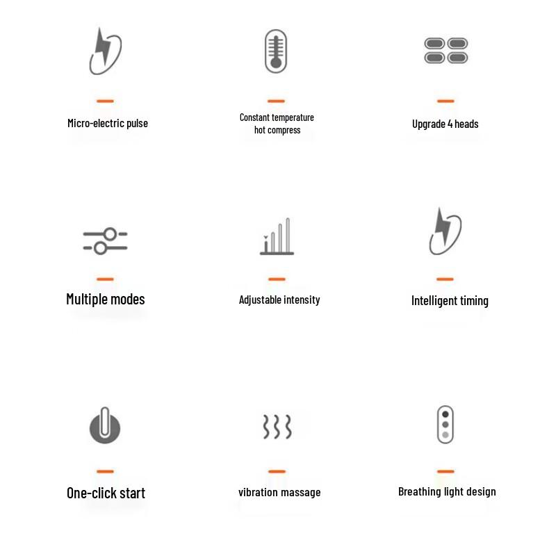 Smart Cervical Neck Massager with Heat and Pulse Therapy CN Plug (adapter Included)