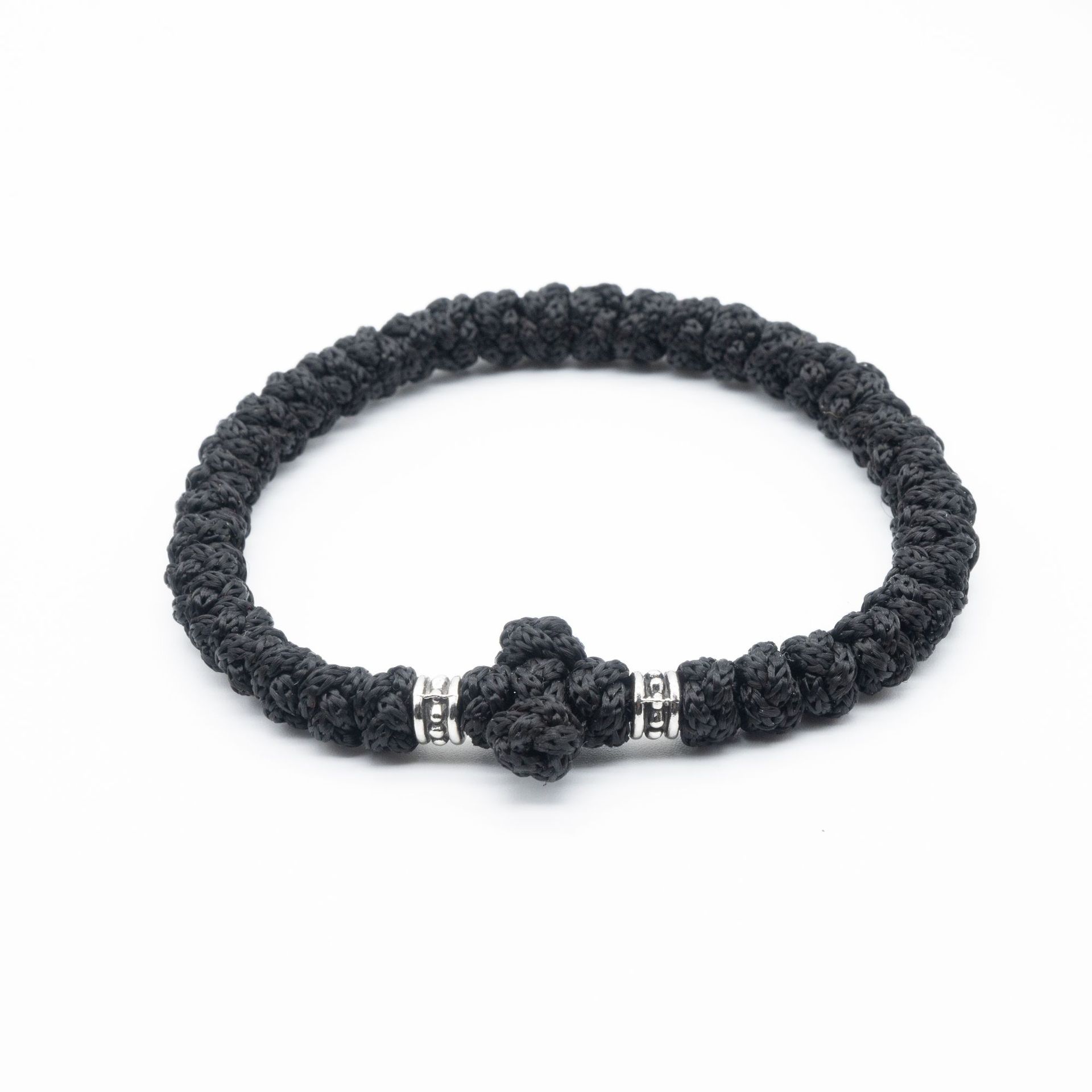 

Православный крест молитвенный браслет сплава бисер браслет регулируемая боковая пряжка