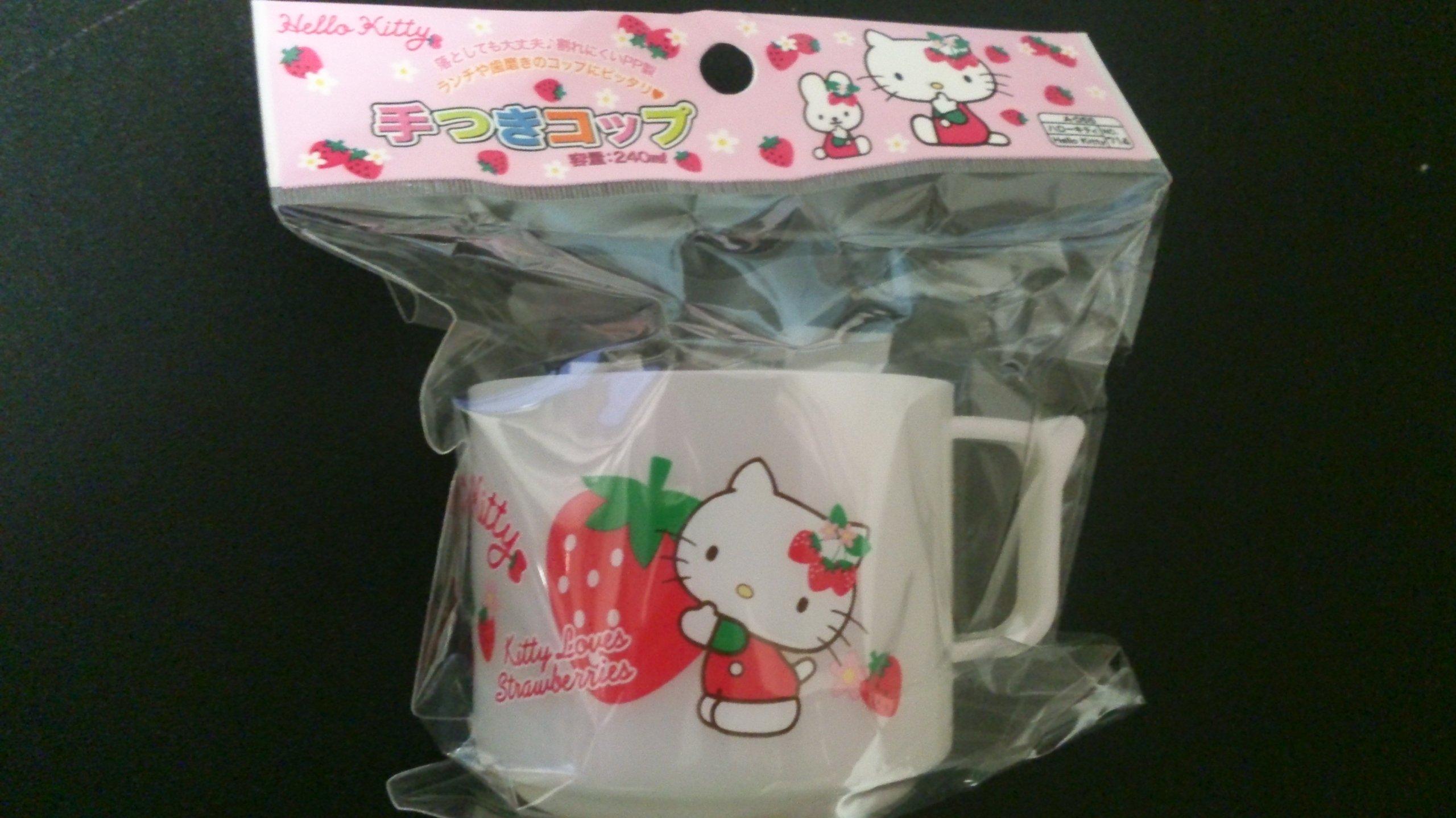 

Пластиковая кружка Hello Kitty [Белая] белый