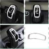 PIUGILH Gear Shift Knob Cover Compatible with Land Rover Defender 90 110 130 2020 2021 2022 2023, Car Center Gear Shift Cover Trim Accessories