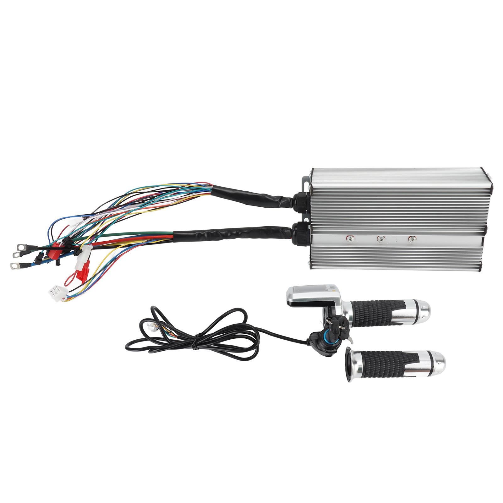 Electric Bike Brushless Controller Kit 36V 48V 2000?3000W Heat Dissipation Motor Brushless Controller with LCD Display
