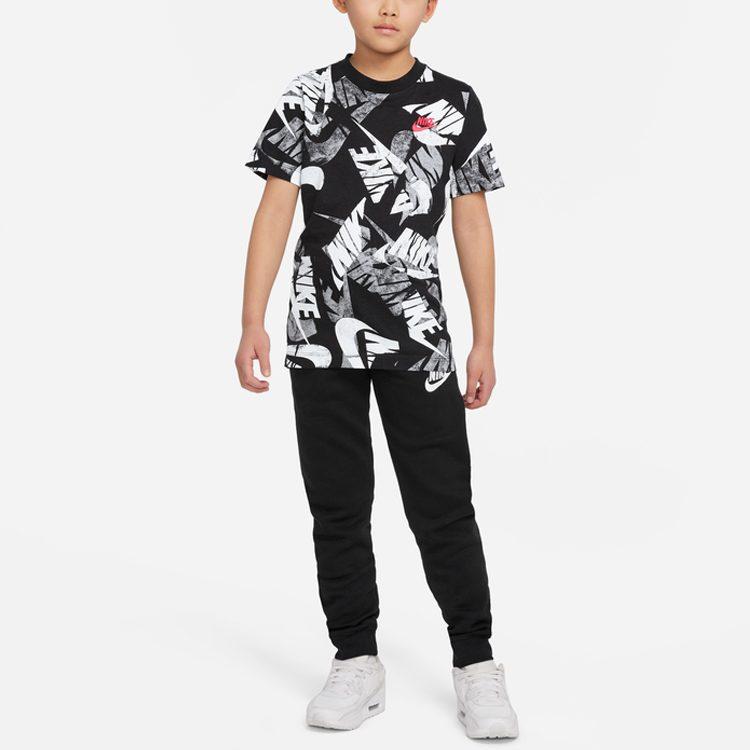 Nike Kids T Shirts Crew Neck Moderate DO1816-010