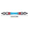 Professional Double Ended Screwdriver Bits Set With Strong Magnetic Hold High Torque Steel For Precise Assembly Repairs