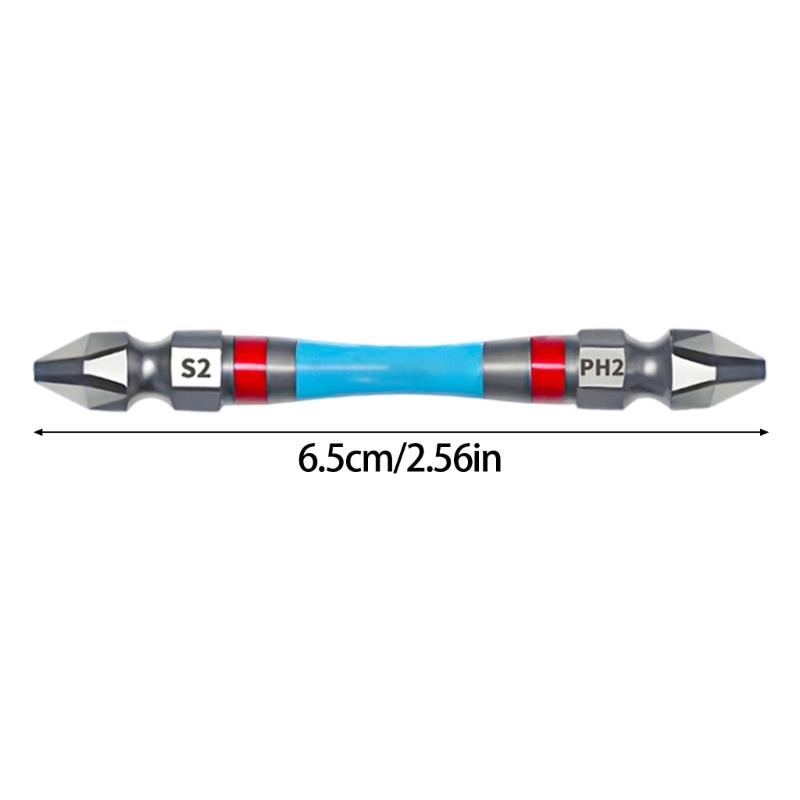 Professional Double Ended Screwdriver Bits Set With Strong Magnetic Hold High Torque Steel For Precise Assembly Repairs
