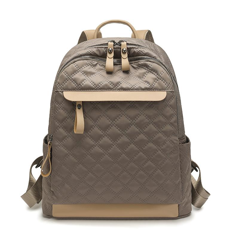 

Backpack Student Schoolbag Women s Lightweight Rhomboid Backpack