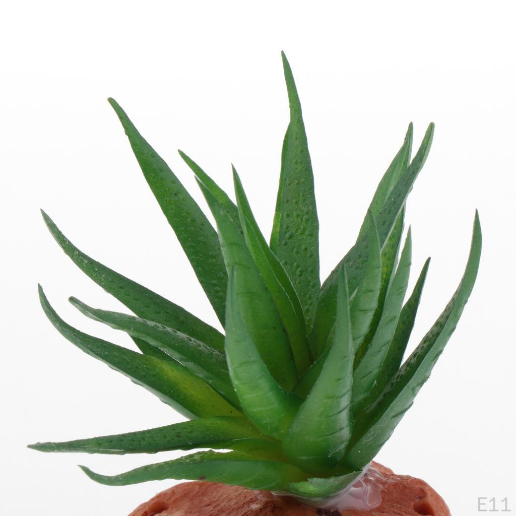 Aquarium Fish Tank Ornaments Reptile Decoration