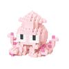 KNEW BUILT Clownfish Whale Seahorse Shark Oceanic Micro Mini Building Block Toy-Puzzle Gift for KidDecorate RoomsEasy Assemble