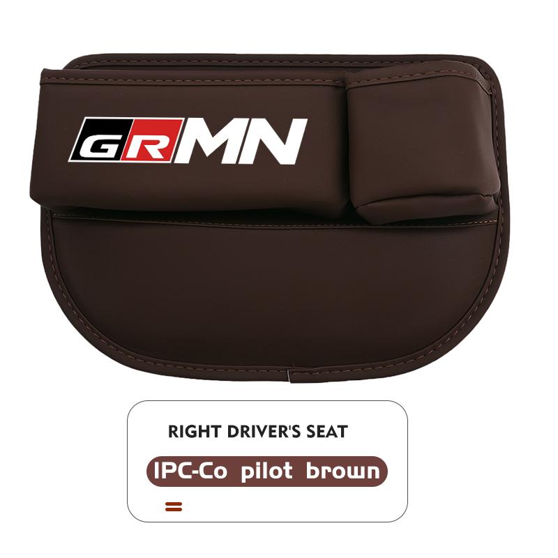 Car Seat Gap Storage Box Leather Organizer with Cup Holder For Toyota Crown GR GM Corolla YARIS Auris C-HR Hilux Vios Prius