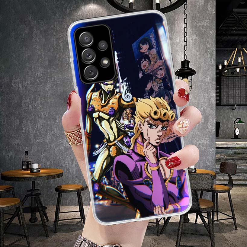 JoJo Bizarre Adventure Golden Wind Phone Case For Samsung Galaxy A13 A14 A15 A16 A17 A53 A54 A55 A56 A57 A33 A34 A35 A36 A37 A23