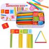 COUNTING STICKS - COUNTING STICKS In a Metal Box Arithmetic Sticks
