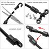 Canoes Bungees Shock Cord Hook Hanging End Hook Canoes Accessories Boats Hook for Fishing Boats and Water Sport