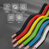 1.25SQ/16AWG Electric Wire Cable 6 Colors 1.6M/Color Silicone Wire Hook