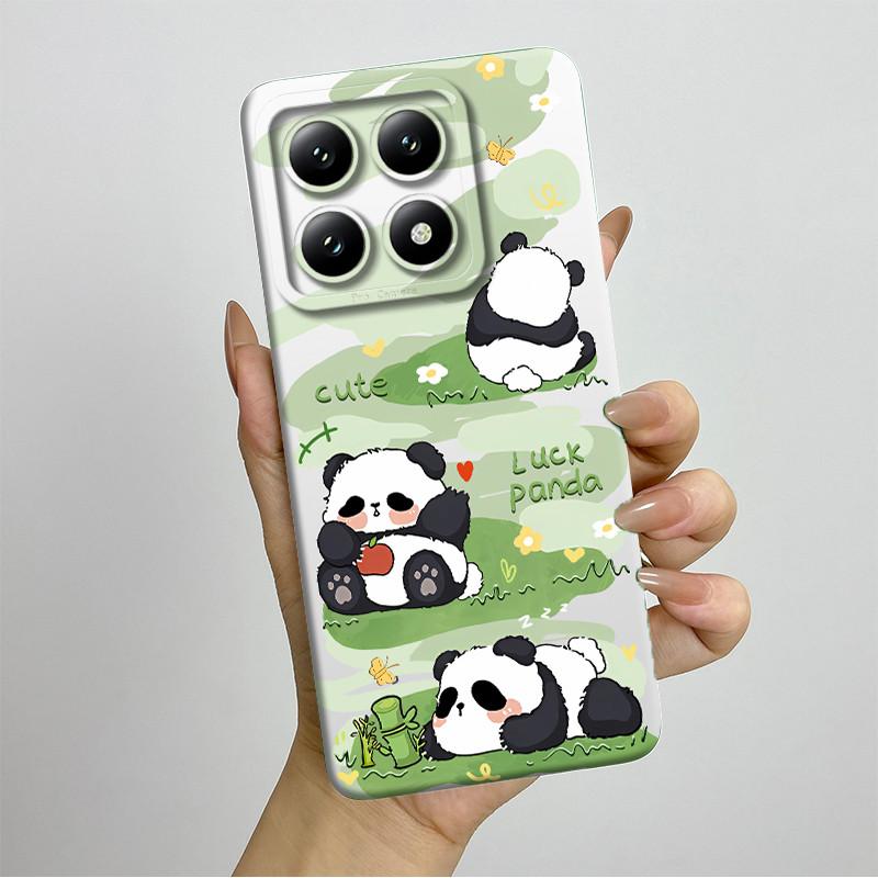 For Xiaomi 14T Pro Phone Case 14Tpro Soft Silicone TPU Sweet Painted Casing Cartoon Printed Shockproof Protective Back Cover