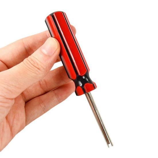 Car Bike Motorcycle Tyre Wheel Valve Stem Core Install Removal Screwdriver Tool