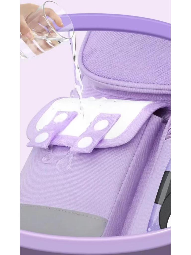 Kuromi Spine-Protecting Schoolbag: Lightweight, Large Capacity for Sixth Grade Girls