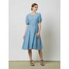 Volume Sleeve Square Neck Dress C252mse138