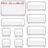 Transparent Desktop Organizer: Built-in Drawer Storage for Stationery and Cosmetics.