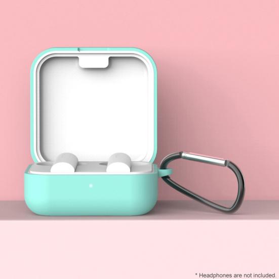 Portable Soft Silicone Bluetooth-compatible Earphones Protective Case for Xiaomi Air 2 SE