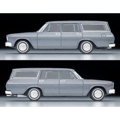 Tomytec Tomica Limited Vintage 1/64 Scale LV-206b Toyopet Crown Custom Gray 1967 Model (Finished Model) 334453