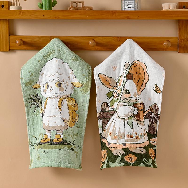 

NEW 2/4pcs 100% Cotton Towel 4 Layers Gauze Absorbent Quick-drying Without Linting Color Fading for Kids Bathroom Hand Towel