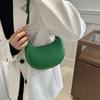 New Fashionable High-end Moon-shaped Baseball Bag Showing Luxury Women's Single Shoulder Bag Underarm Hobo Bag CLE