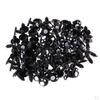 100pcs Plastic Safety Eyes Round Doll Puppet Plush Animal Making And Repairing Accessories 12MM