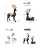 European Deer Wine Cabinet Ornament for Modern Living Room