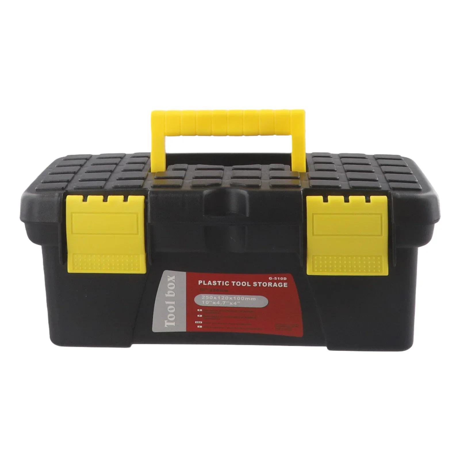 

Job Site Use Plastic Storage Box Accessory Storage For DIY Projects Multi-functional Box Black Open-Top Design China Mainland