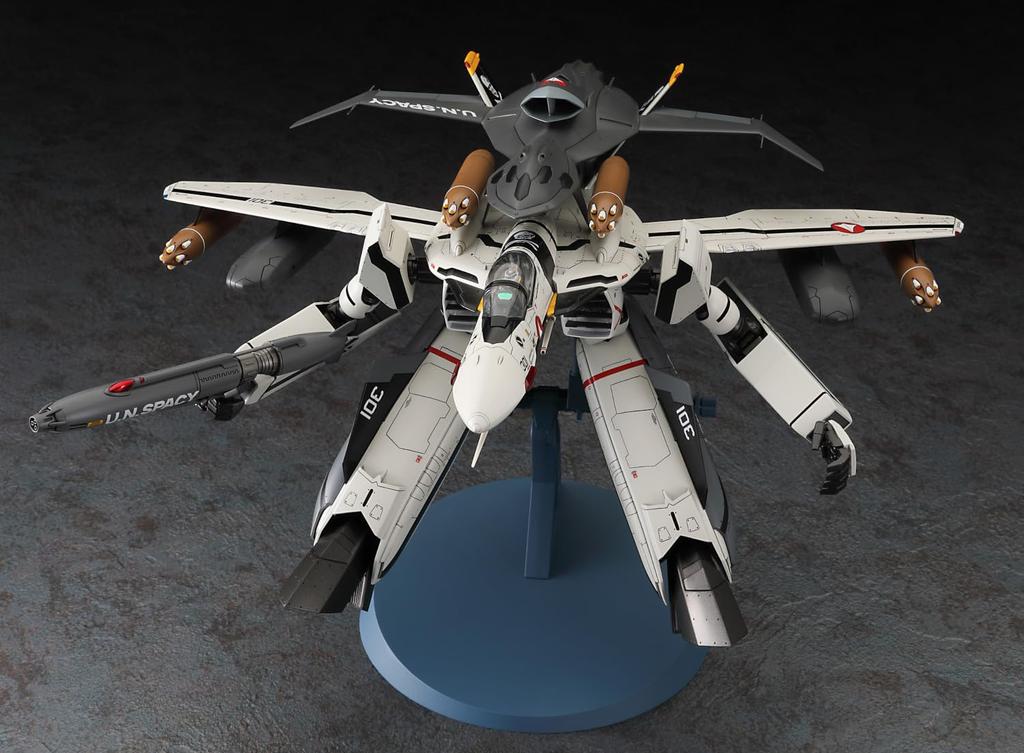 Hasegawa Macross Zero Gerwalk Scale Kunststoffmodell 65889 VF-0S mit Ghost 1/72 (Flugzeug)