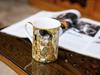Kubek Porcelanowy Gustav Klimt Pocałunek Kremowy Classic New 2Szt