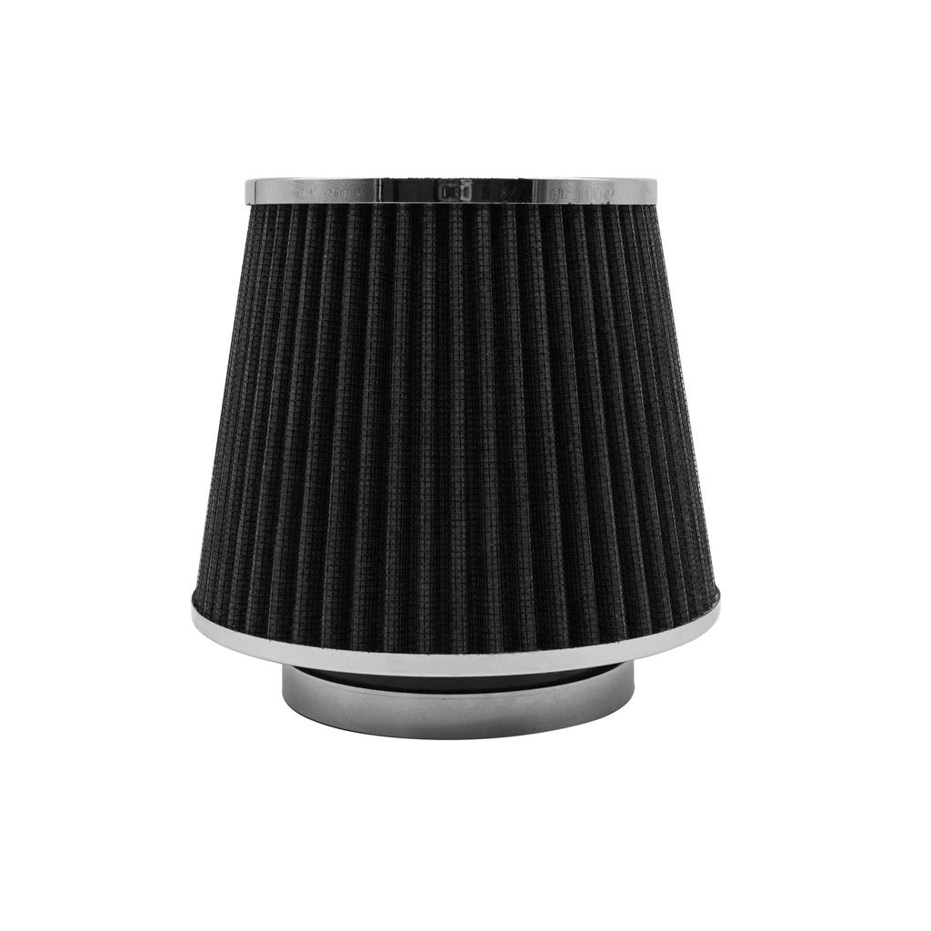 Car High Flow Air Filter Cold Air Intake Universal Filters with 89 80 76 70 63MM Adapters for Sport Racing Car Engine
