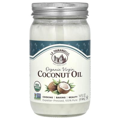 Óleo de coco virgem orgânico, 14 fl oz (414 ml)