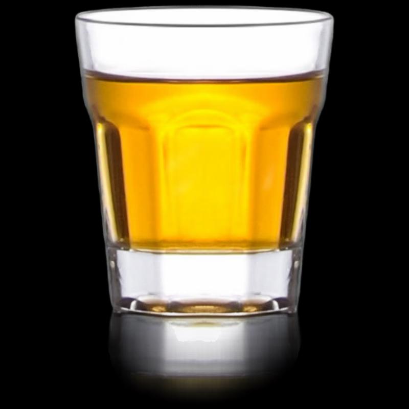 Shangqi Lotus Design Thick-Bottomed Spirit Glasses