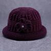 1Pieces Autumn And Winter Warm And Cold-proof Grandmother Hat Scarf Women's Plus Velvet Mountaineering Hat