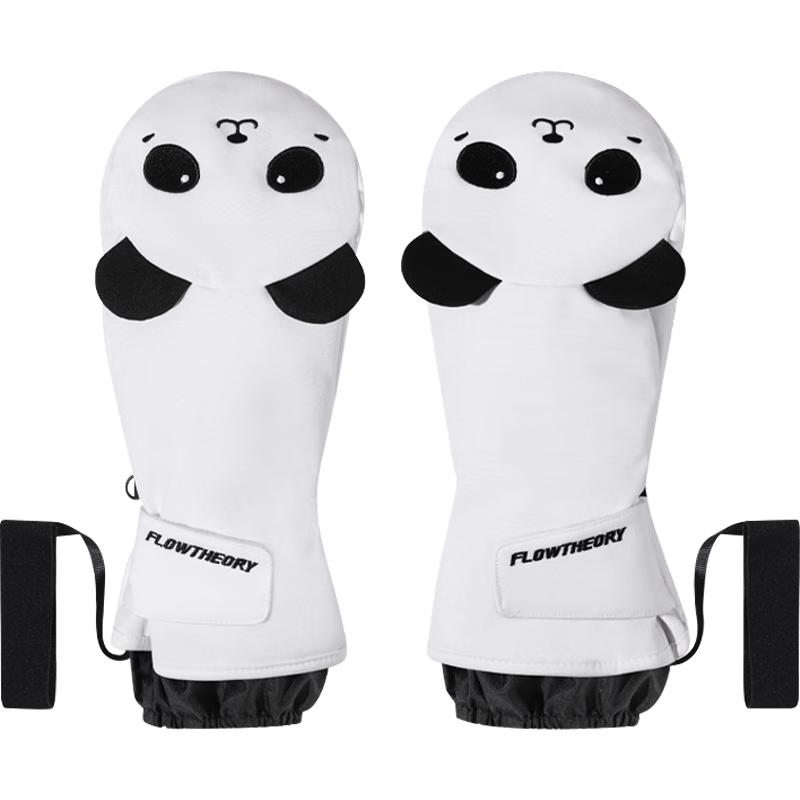 Flow Theory Warm Cartoon Waterproof Ski Gloves S
