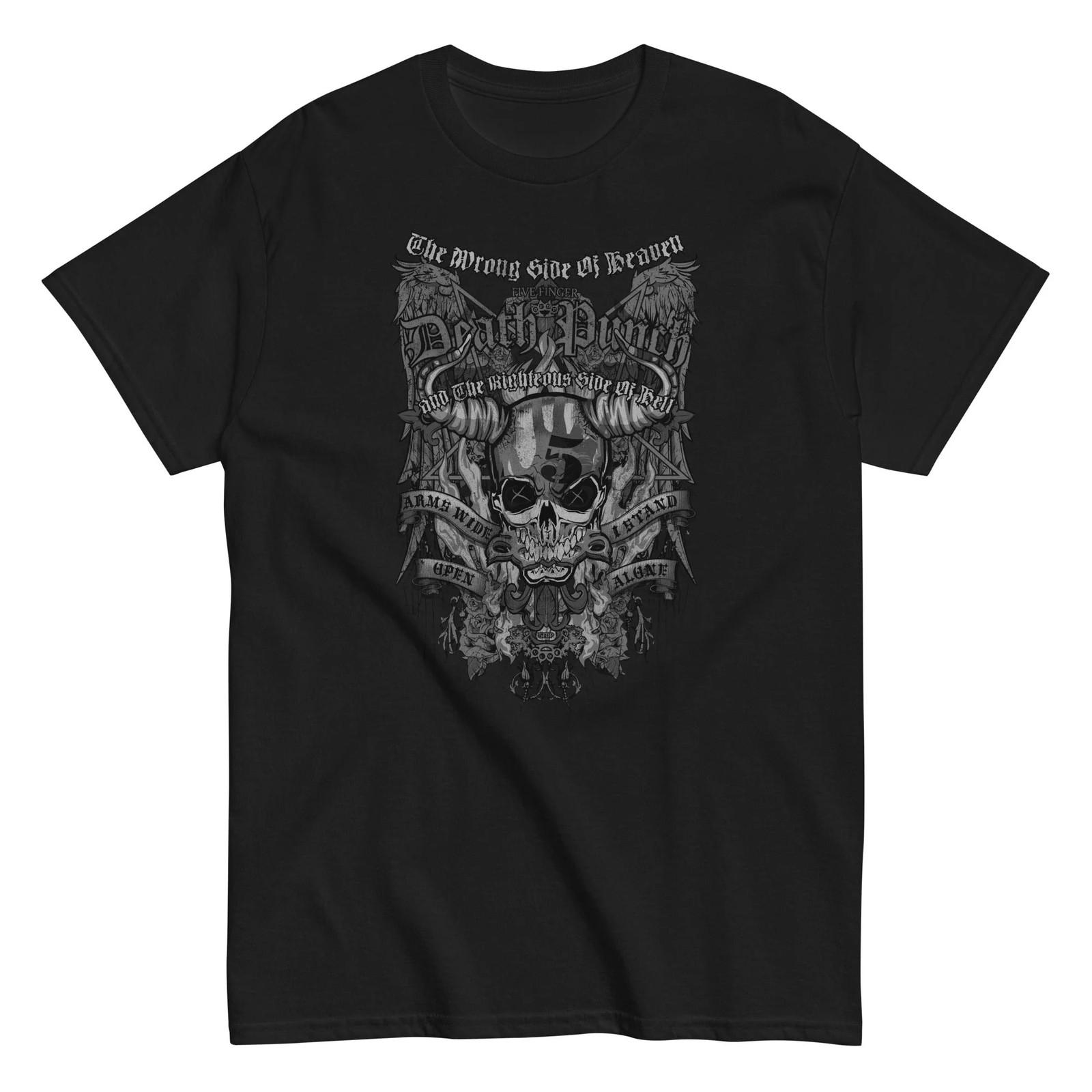 Five Finger Death Punch - Righteous Side of Evil T Shirt M