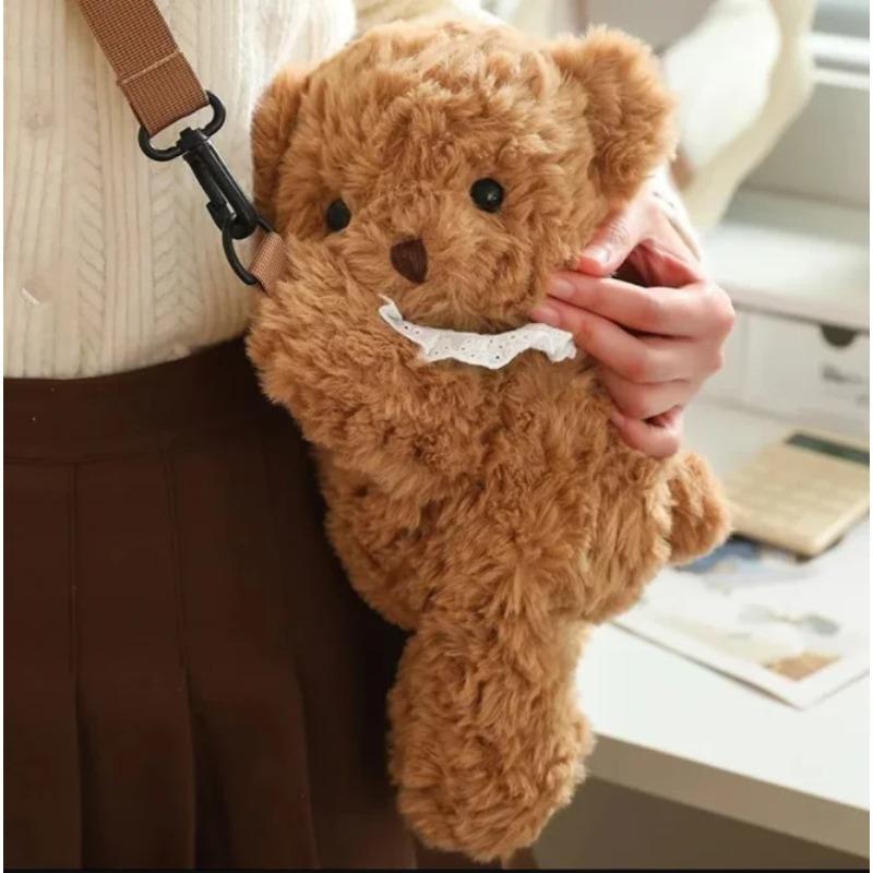 30cm Cute Rabbit Plush Backpack Fashion Plushie Doll Children's Bag Shoulder Bag Mini Knapsack Bags Gifts for Girlfriend
