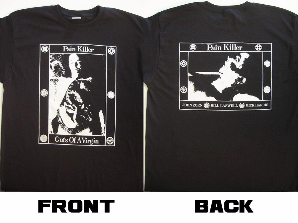 PAINKILLER GUTS OF A VIRGIN T SHIRT black new John Zorn Bill Laswell naked city XXXXL