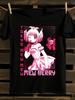 Unisex Black Anime Tokyo Mew Mew Berry Graphic T-Shirt