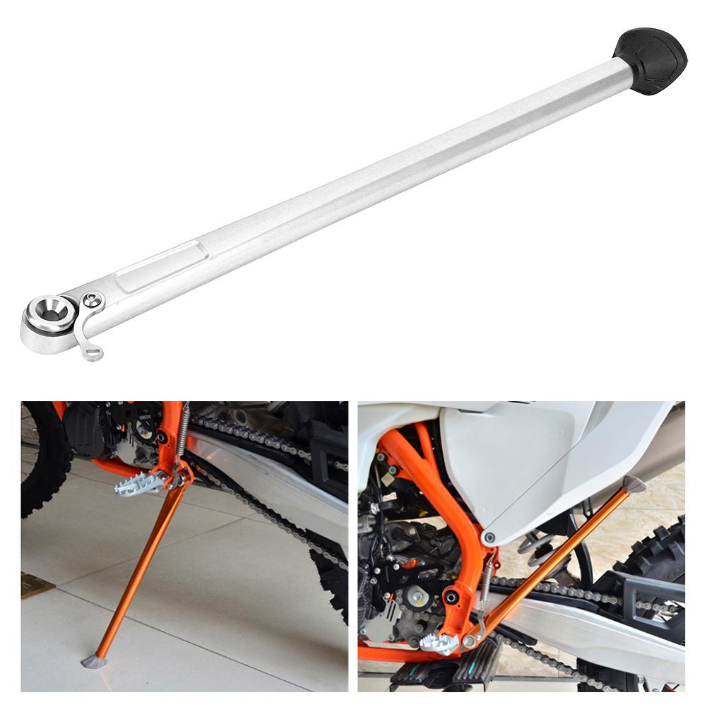 Race Motorcycle Parking Side Stand Rack Support Fit for    F  W  FW E   (Orange)