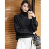 Mokana Women's High-Neck Long Sleeve Knit Sweater MKNJD3041