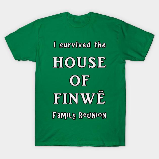 Haus Finwes Familientreffen Herren T-Shirt Kleidung Mädchen Ulzzang Lässiges T-Shirt Harajuku Ulzzang Kawaii 90er T-Shirt