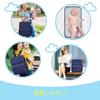 LANDICI Women's Diaper Backpack, Large Capacity, Lightweight, Multifunctional, Waterproof, with Diaper Changing Pad, Bottle Storage, Multiple Pockets