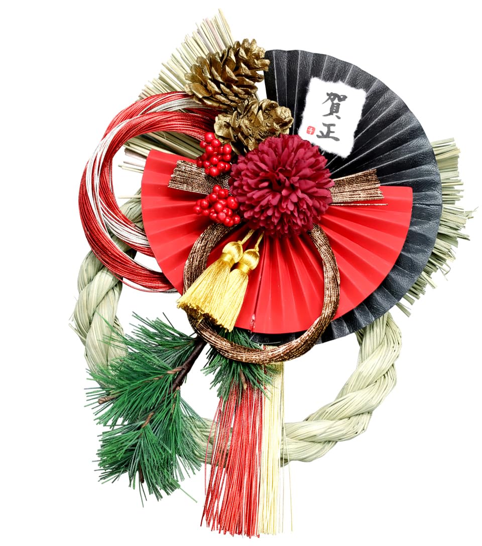 

Yamaichi Shoten New Year Decoration, Deep Red, K10910