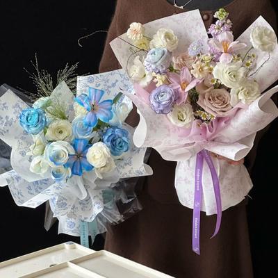 10 Stück Hochzeitssträuße Blumenverpackungspapier Wasserdichtes Verpackungsmaterial Geburtstagsgeschenke