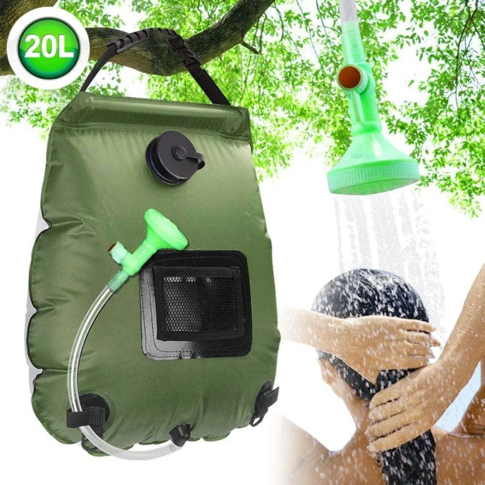 20L Water Shower Bags Water Storage Outdoor Bathing Bags  For Outdoor Camping and Hiking