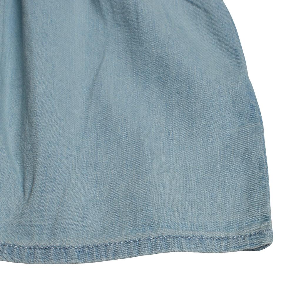 Blusa Denim Manga Corta 601107 para Niña